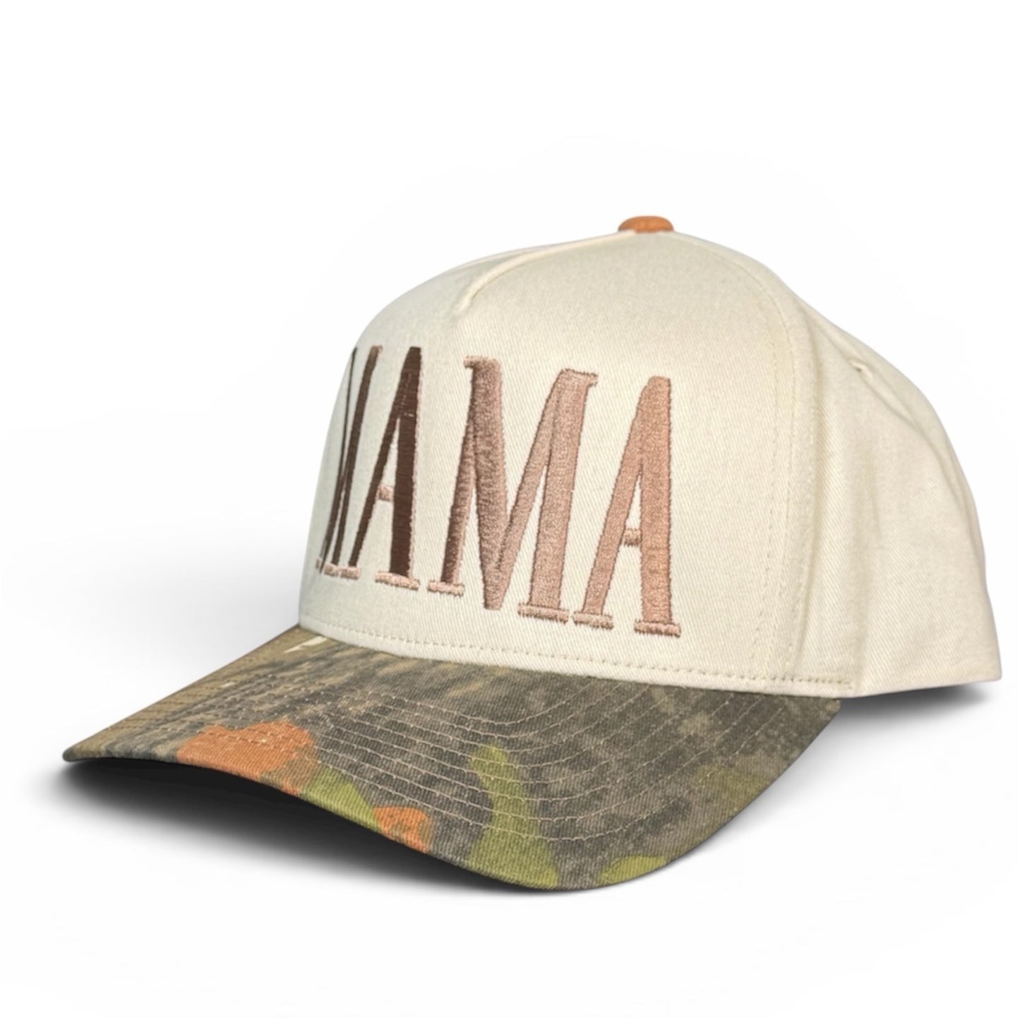 Mama Camo Embroidered Trucker Hat