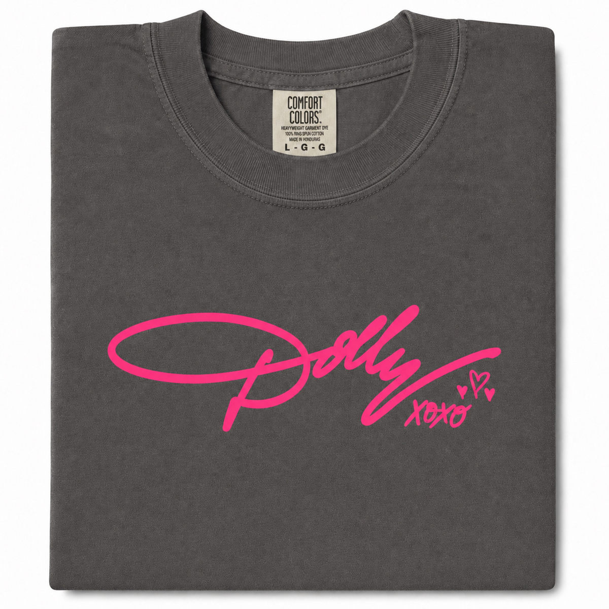 Queen of country Dolly Inspired Comfort Colors Tee, Pink Country Music Shirt, Southern Cowgirl Graphic Tee, Country Music Lover Gift