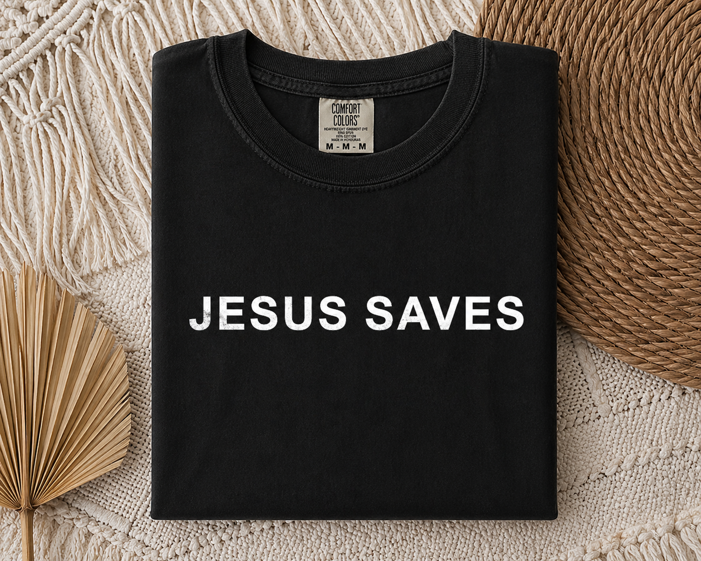Jesus saves comfort colors T-shirt 