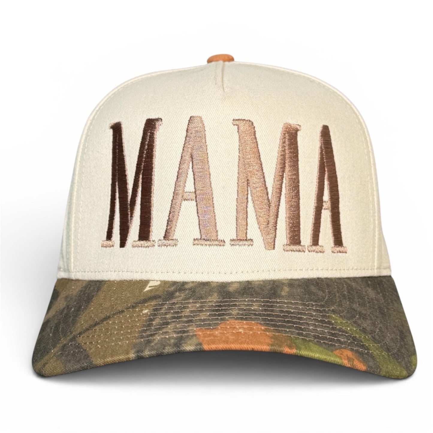 Mama Camo Embroidered Trucker Hat