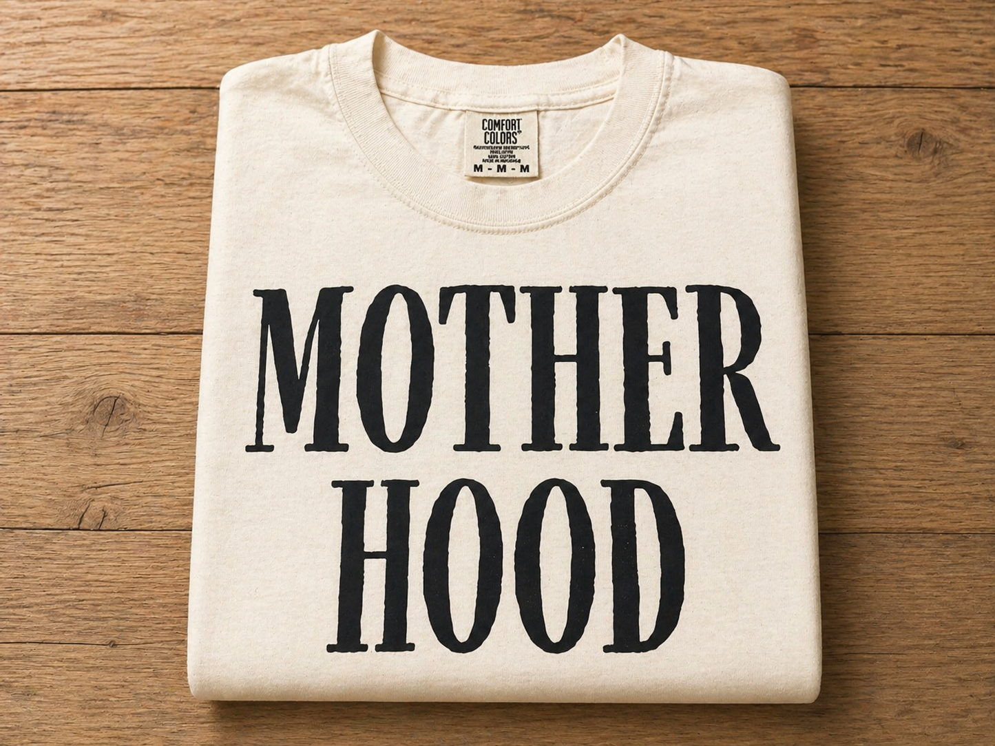 Motherhood comfort colors T-shirt ￼