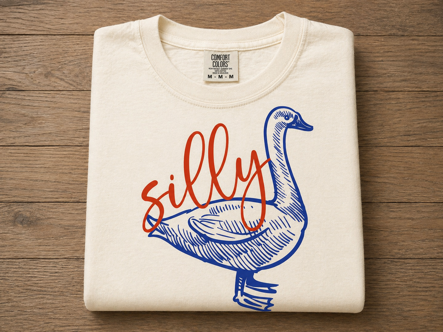 Silly Goose comfort colors t-shirt ￼
