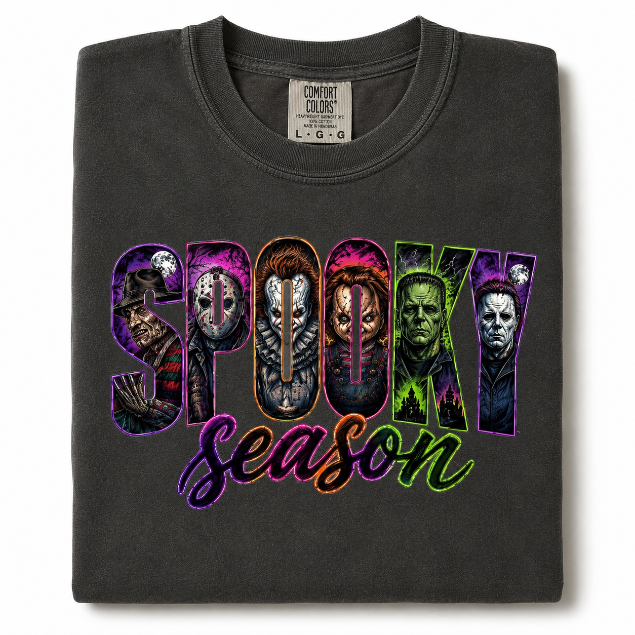 Horror movie Spooky Season Halloween comfort colors T-shirt