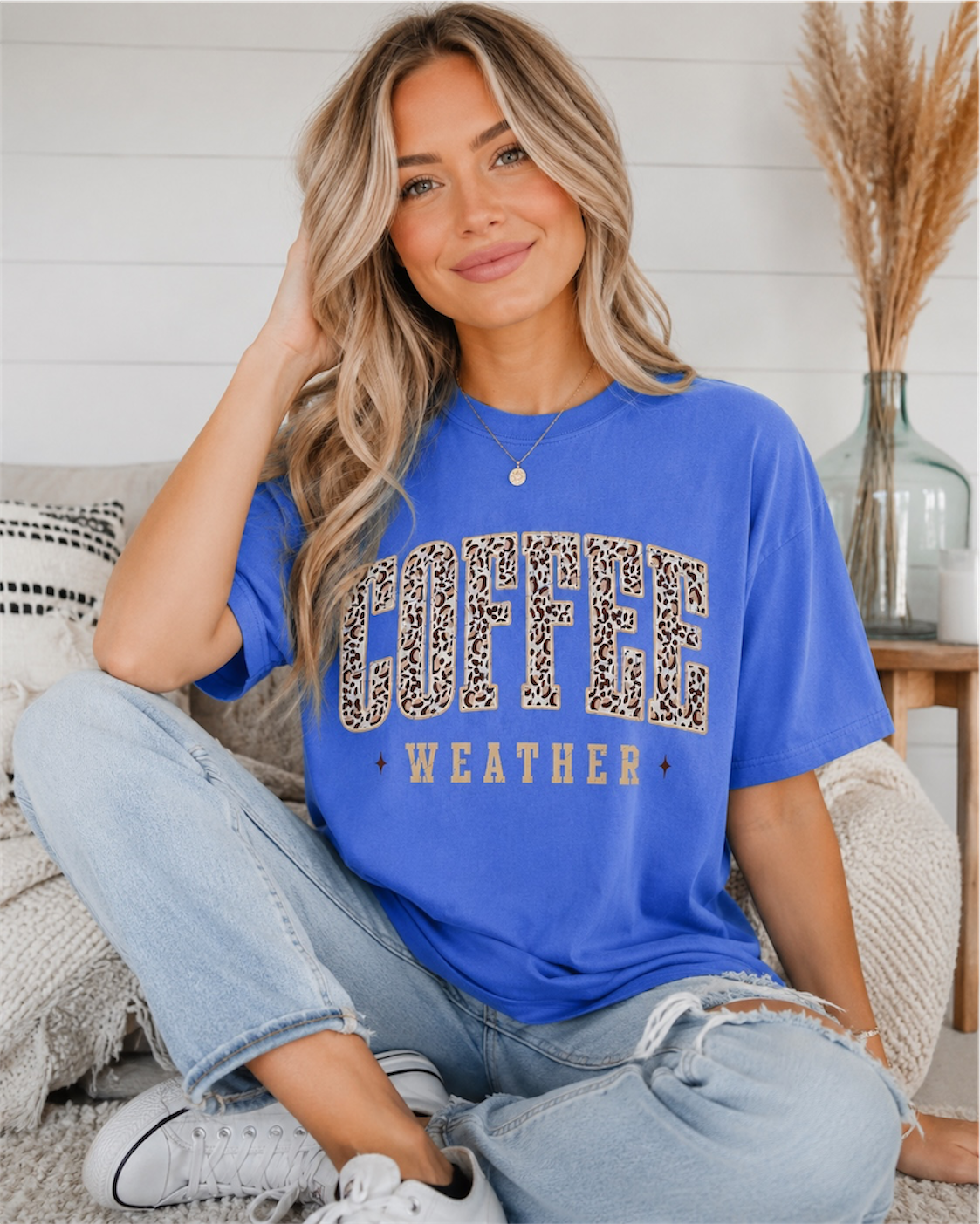 Coffee weather comfort colors Tshirt