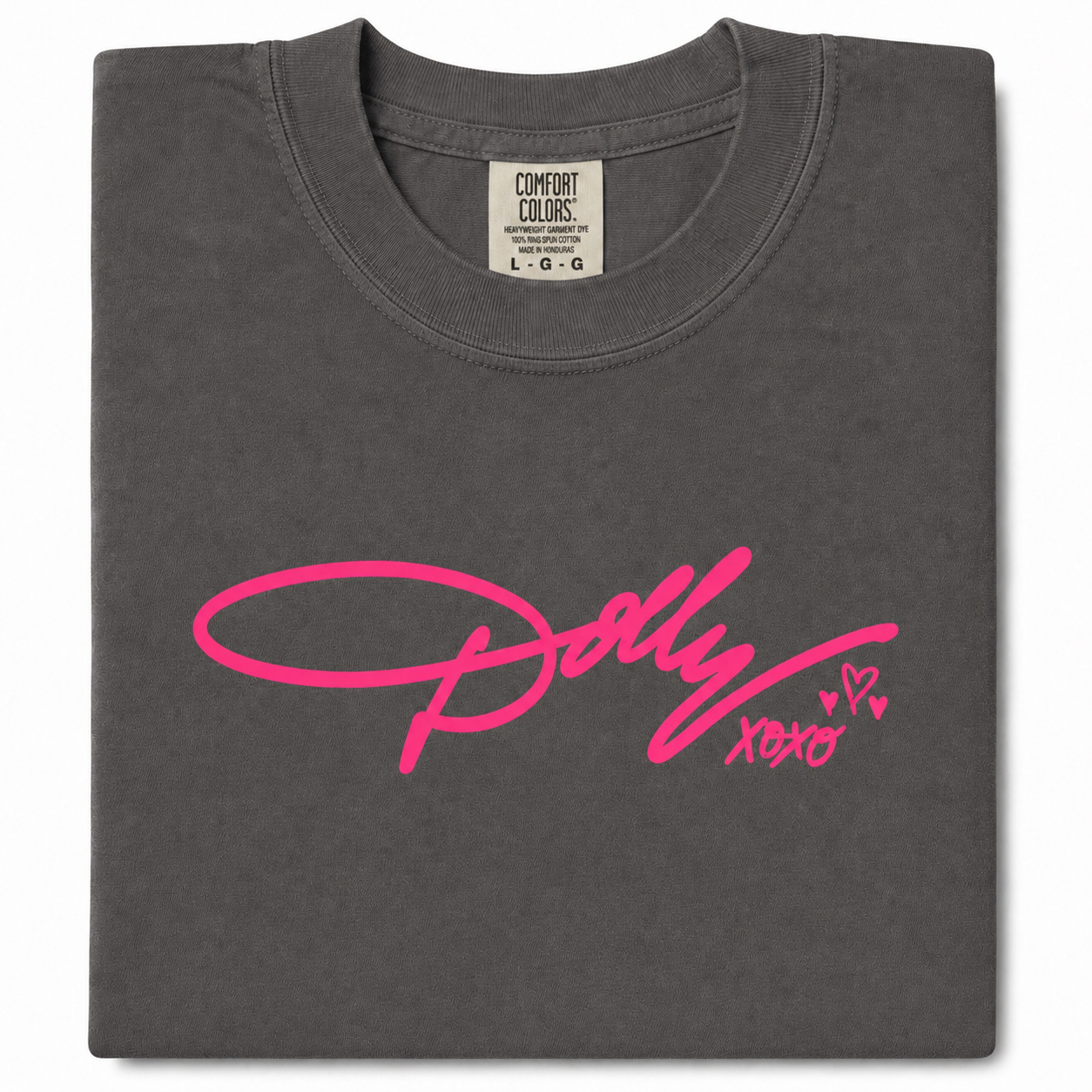 Queen of country Dolly Inspired Comfort Colors Tee, Pink Country Music Shirt, Southern Cowgirl Graphic Tee, Country Music Lover Gift