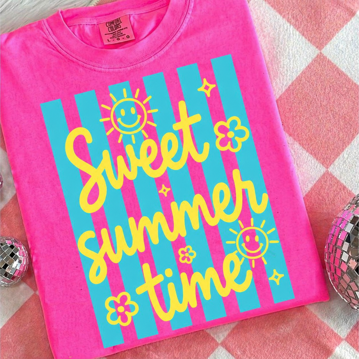 Sweet summertime comfort colors, T-shirt￼￼