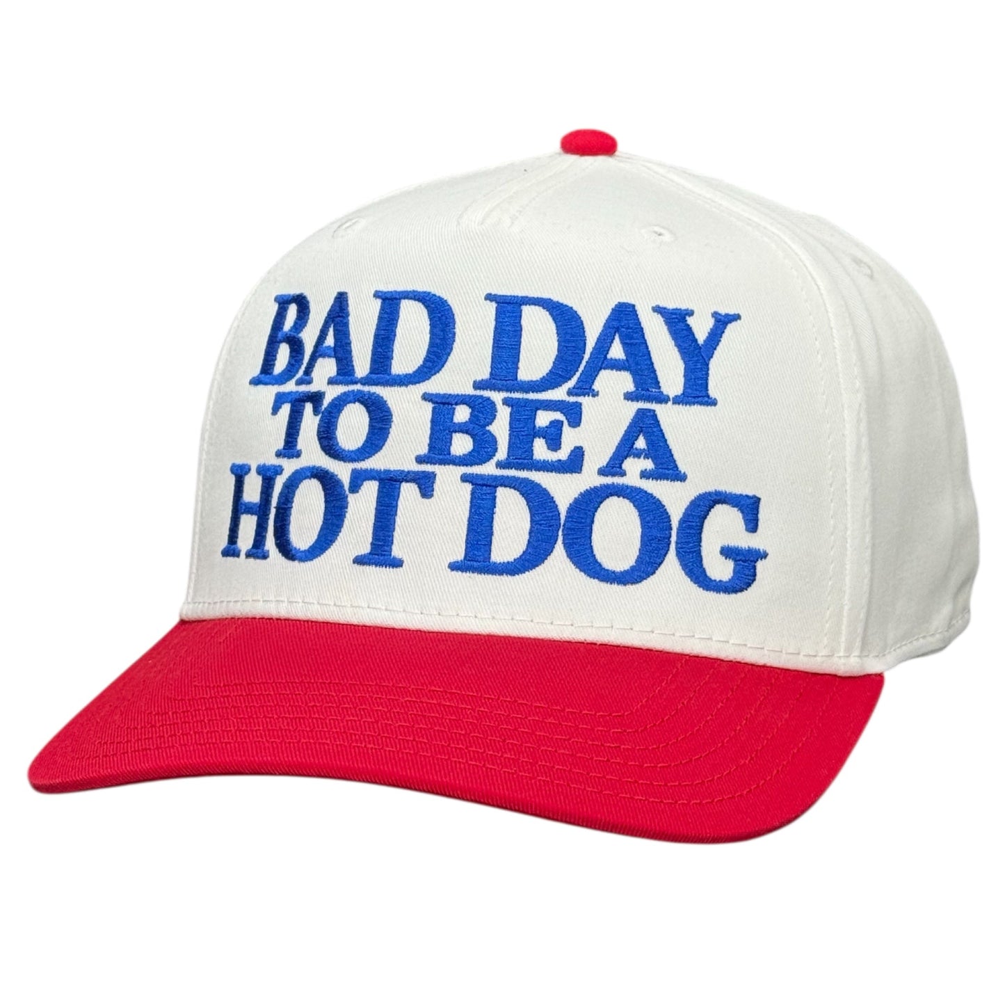 Bad day to be a hotdog snapback hat