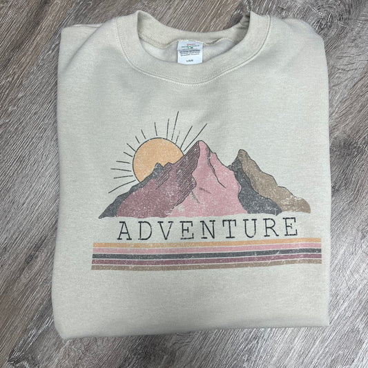 Adventure Sand Crewneck Sweatshirt